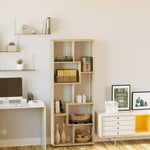Multipurpose 8 Grid Bookshelf Decorative Shelf | One Size | Yellow
