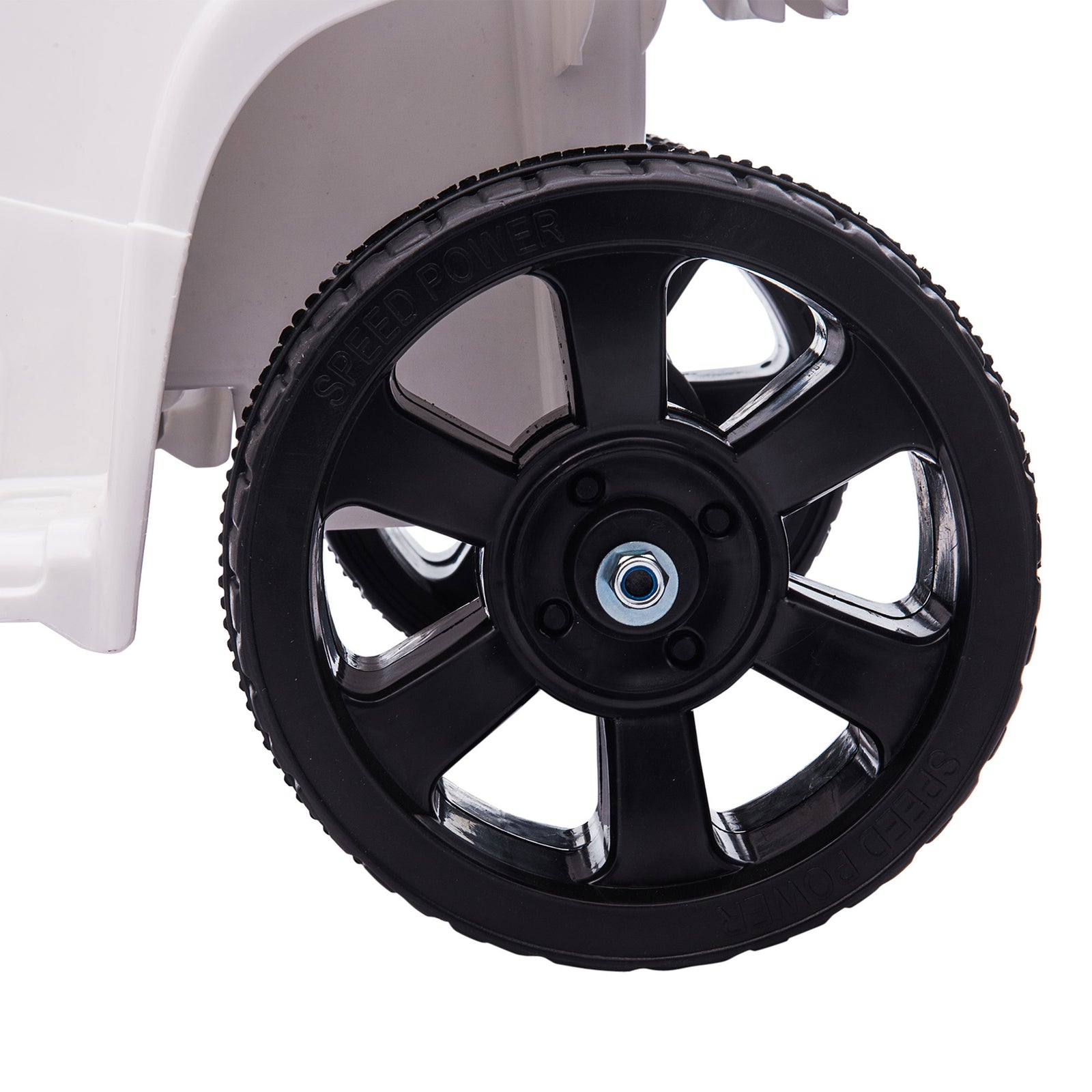 6 V Kids Ride On Cars Electric Atv For 18-36 Months Toddlers | White