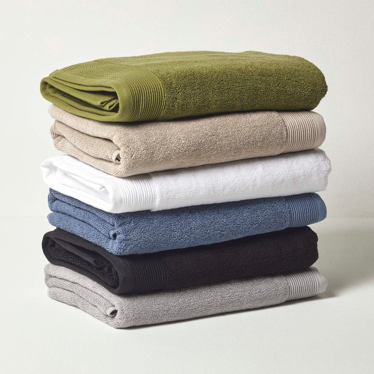 100% Combed Egyptian Cotton 700 Gsm Towels | Face Towel | Dove Grey
