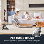 Upright Vacuum Cleaner Ueu620 With Pet Turbo Brush, Anti Hair Warp & Dual Cyclone & Steerable Technology, Crevice Tool & Sofa Brush, 2.2l