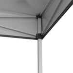 Pop-up Canopy Tent, Portable Outdoor Gazebo With Steel Frame For Garden | Grey