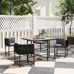 4 Seater Rattan Cube Garden Set With Cushions