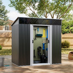 Galvanized Steel Acrylic Storage Shed