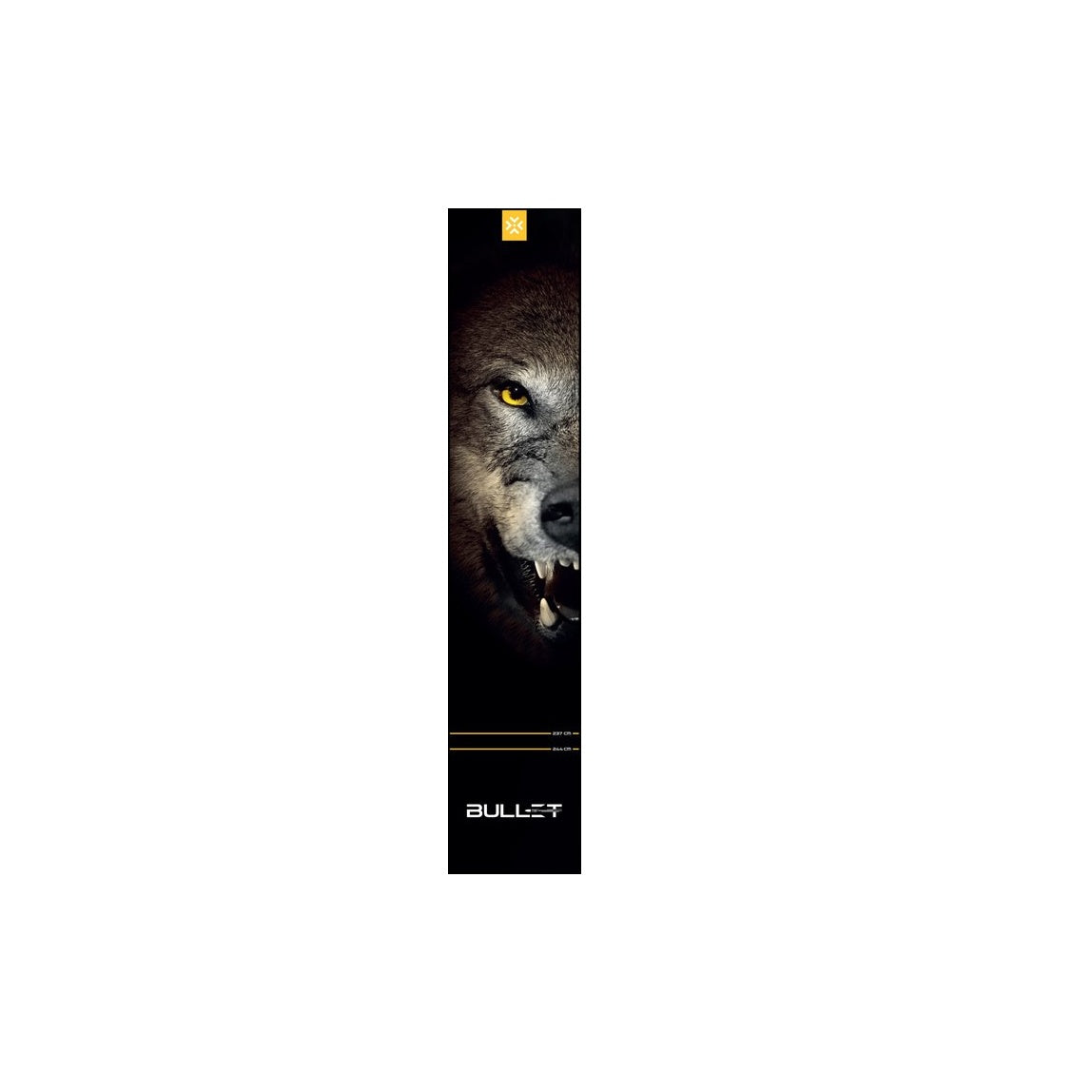 Carpet Fang Dart Mat 300 X 60 Cm | One Size | Black