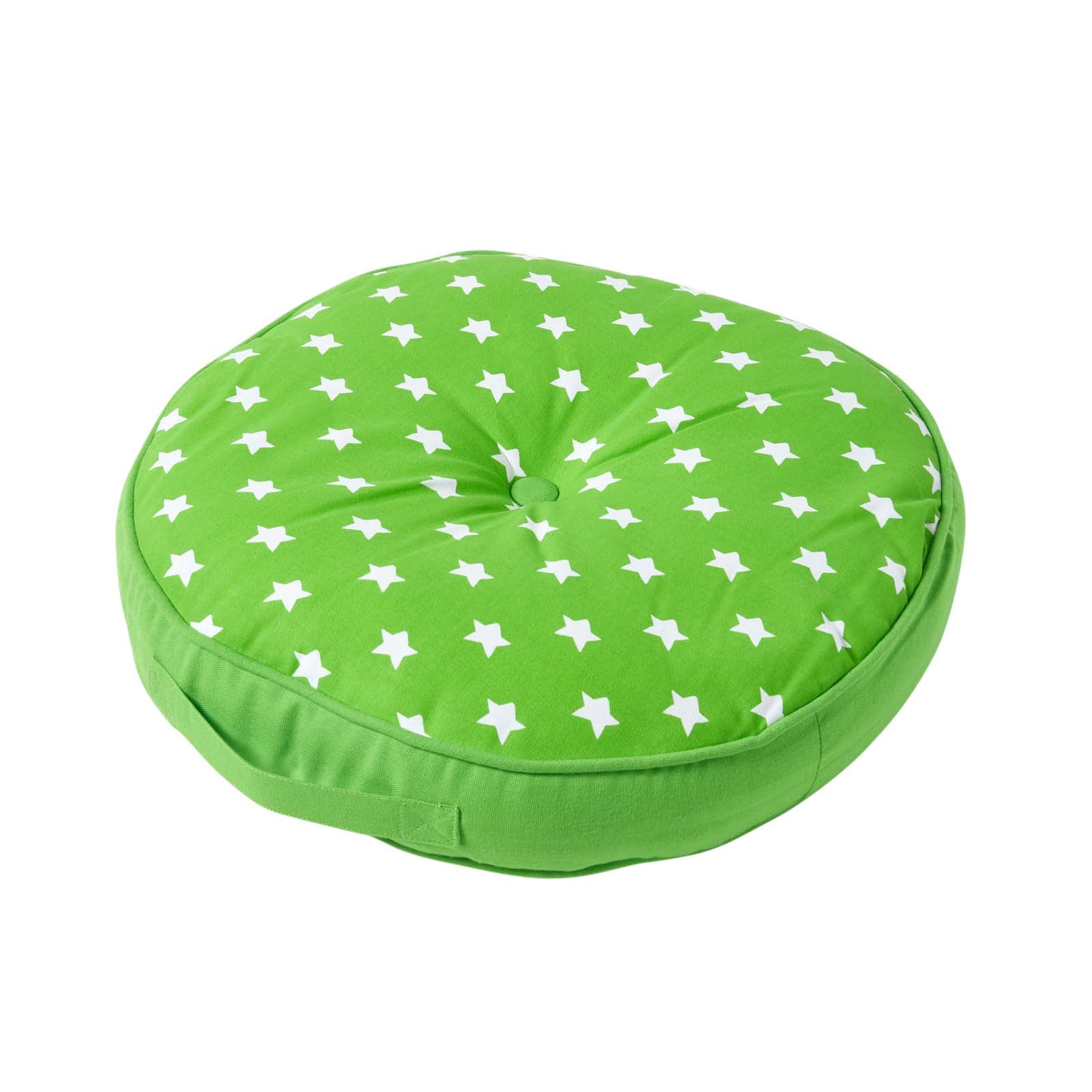 Round Floor Cushion | 43cm x 43cm | Green