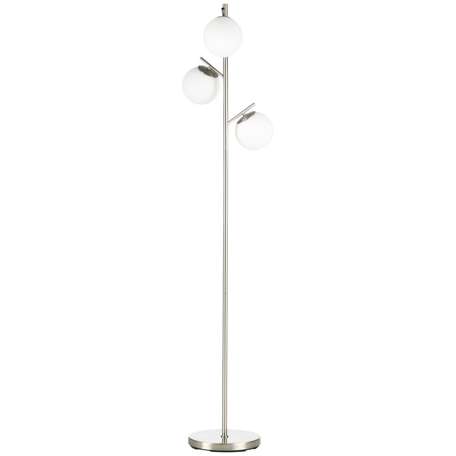 Modern Tree Floor Lamp With 3 Light Living Room Bedroom | One Size | Silver