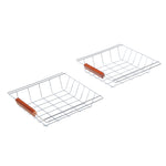 Rolling Trolley, Butcher Block, Fruit Rack
