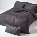 Egyptian Cotton Housewife Pillowcase 1000 Tc | 48 x 74cm | Charcoal Grey