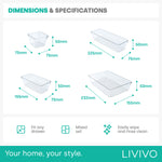 Drawer Organiser Tray Set - 9 Mixed