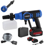 Electric Handheld Pressure Washer Cleaner With 2 Batteries