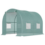 Walk-in Polytunnel Greenhouse W/ Window Door