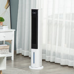 Quiet Air Cooler, Humidifier Evaporative Ice Cooling Fan | One Size | White