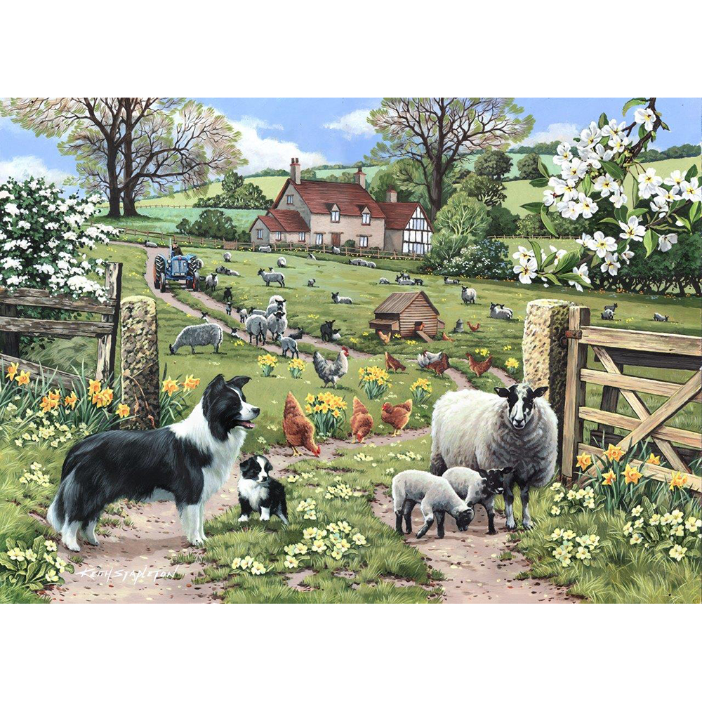 Early Learning - 1000 Piece Jigsaw Puzzle For Adults