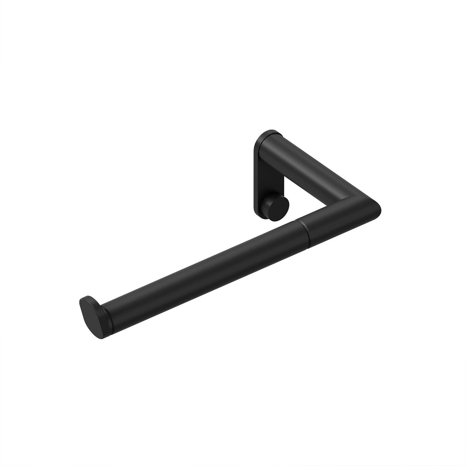 Toilet Roll Holder, Matt Black, Micra Collection