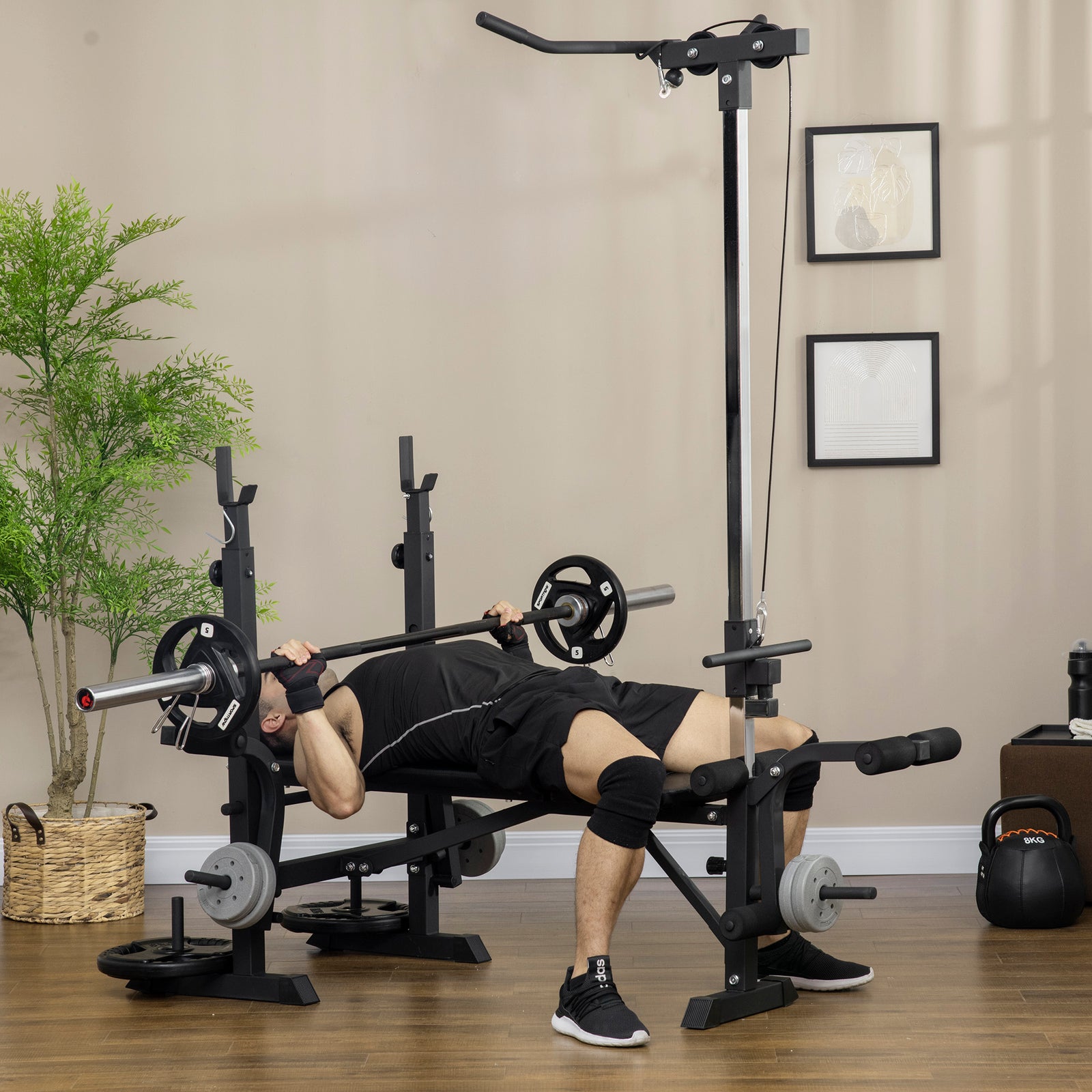 Adjustable Weight Bench Multifunction Full Body Workout Bench