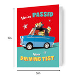 Despicable Me Passed Driving Test Card Official Product