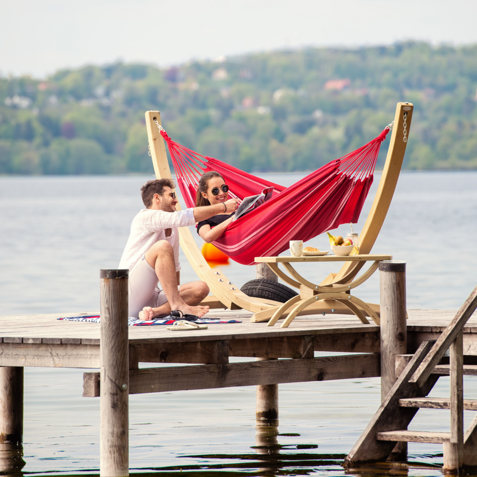 Apollo Hammock  Stand Set - Fuego