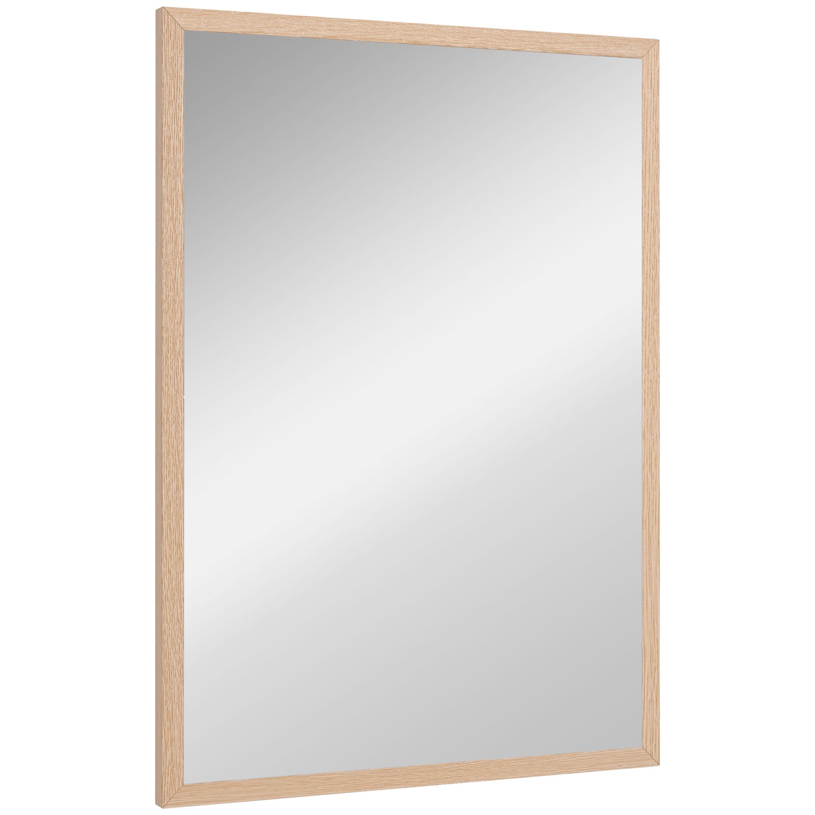 70x50cm Wall Bathroom Mirror For Home Decor, Vanity Mirror | Natural