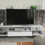 Goldline Gloss Tv Unit 200cm | White
