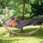 American Dream Double Garden Hammock - Grey