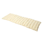 Outdoor Bench Cushion For 2 & 3 Seater Garden Seat Pad For Furniture, Kitchen, Dining & Indoor Use | 3 | Cream