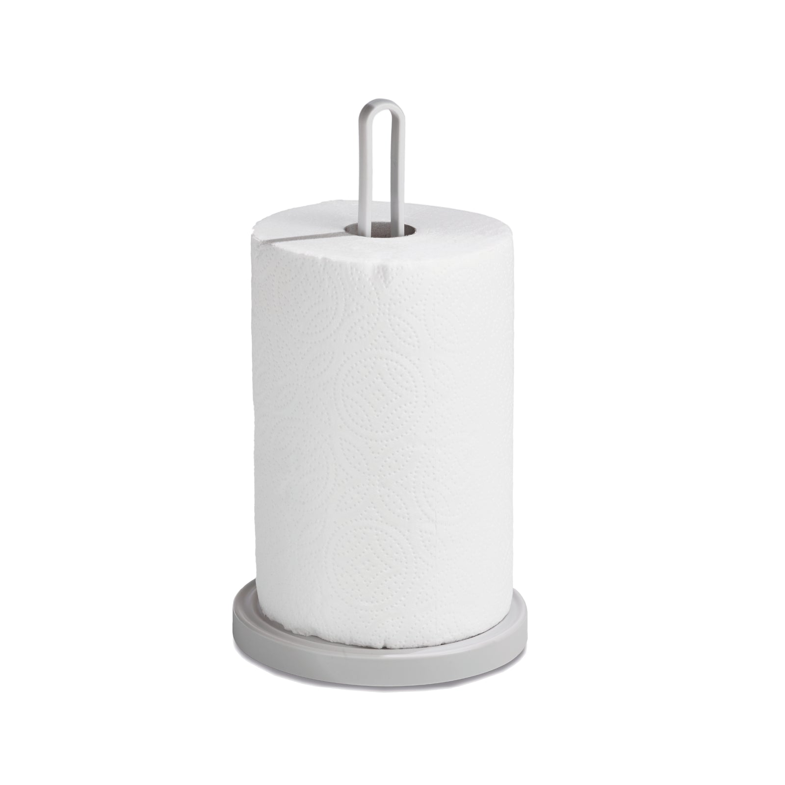 Recycled Kitchen Roll Holder - Stone Kitchen Sink Organiser - Integrated Dishcloth Rail - Made in the UK
