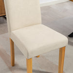 Almont Fabric Dining Chairs - Set Of 2 | Beige