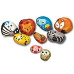 Kidzmaker - Magical Animal Rock Painting