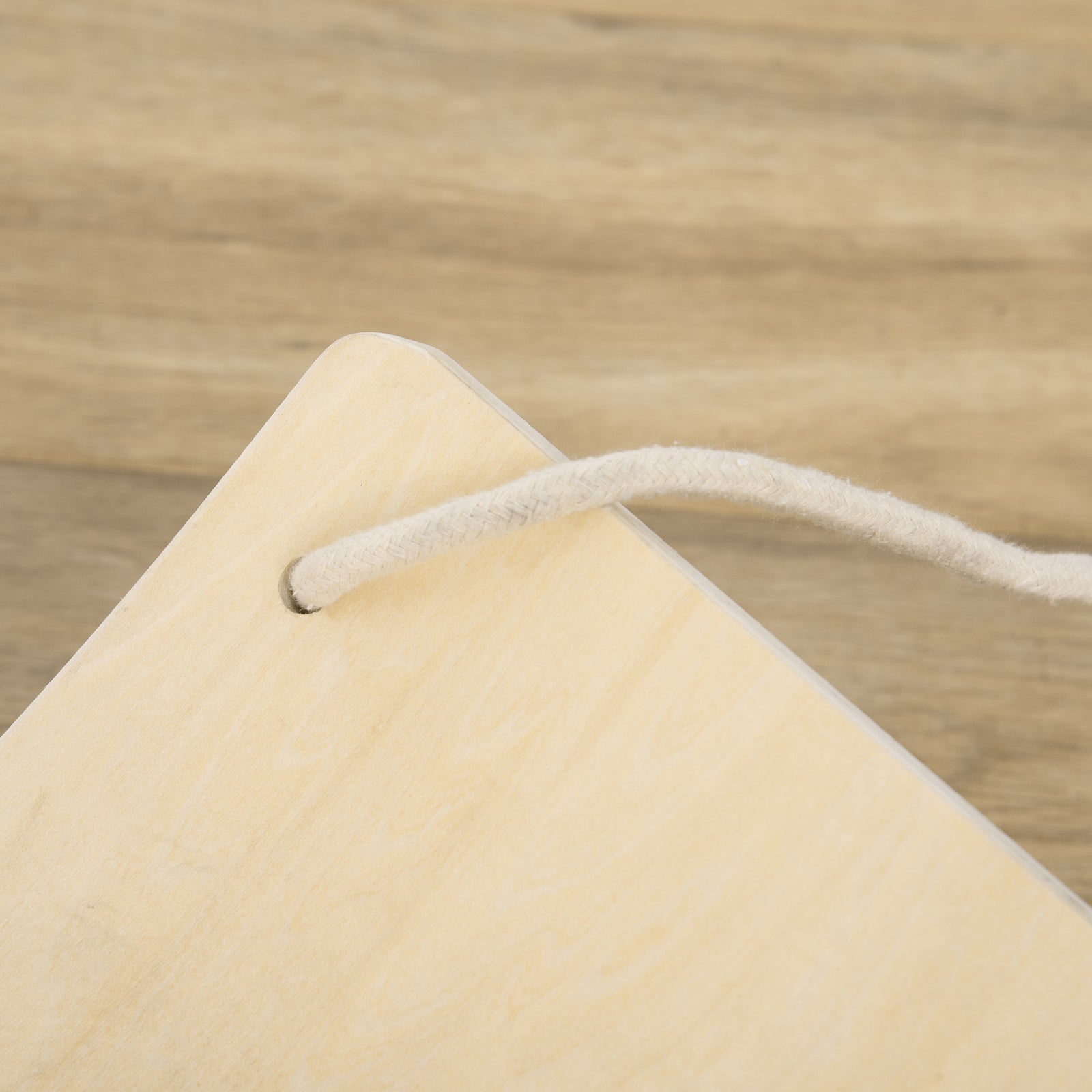 Wood Wobble Board With Ropes For Kids And Adults | Yellow