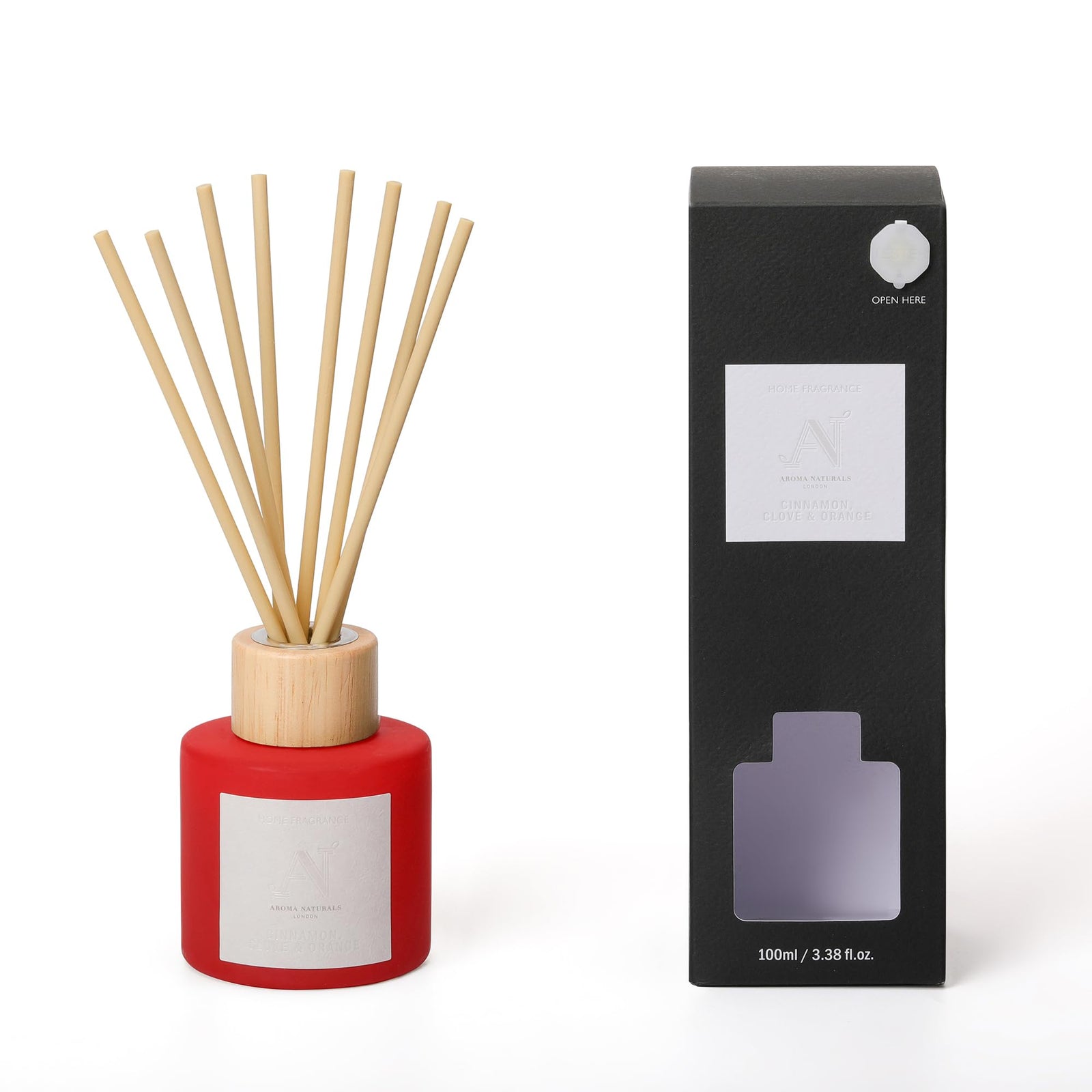 Frosted Decadence Reed Diffuser Cinnamon, Clove & Orange Scent