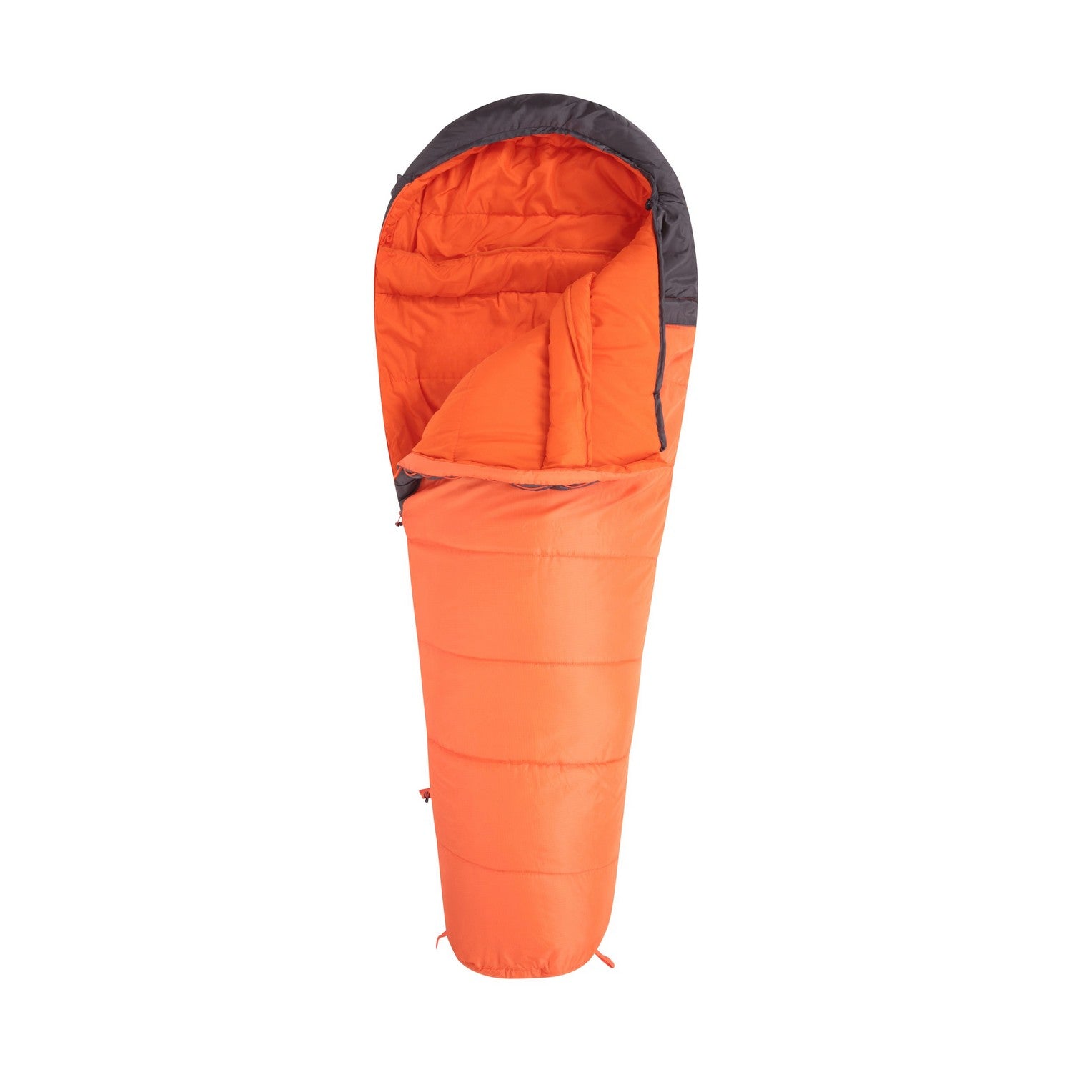 Summit 250 Left Zip Mummy Sleeping Bag | 200cm | Orange
