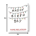 Personalised Birthday Card Official Product