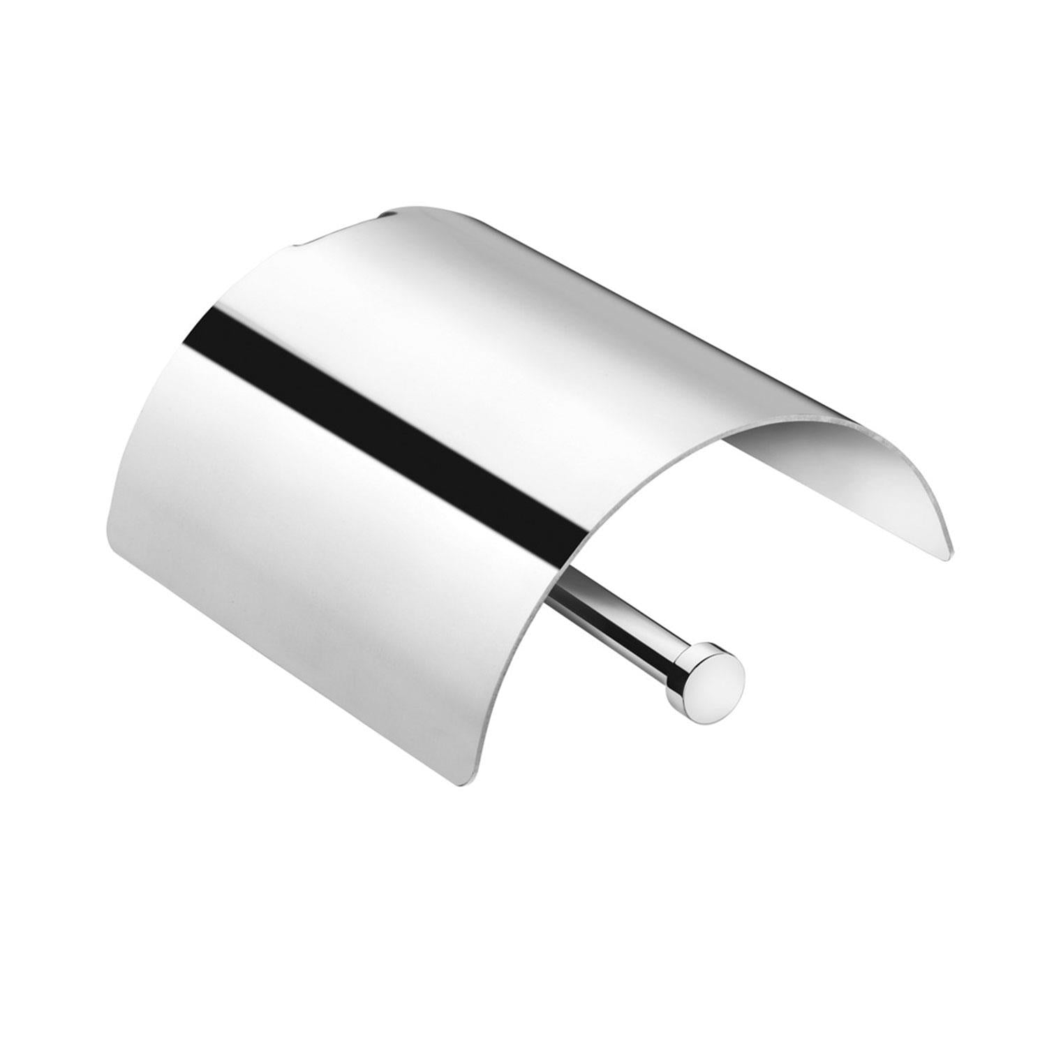 Paper Holder With Cover Glossy Stainless Steel Logic