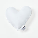 Super Microfibre Heart Shaped Cushion Pad | 40cm x 40cm | White