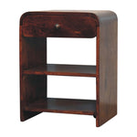 Solid Wood Aspen Open Bedside
