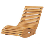 Garden Rocking Chair, Wooden, Teak