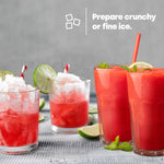Livivo Ice Crusher Machine Electric Slush Maker With 1l Jug And Two Settings