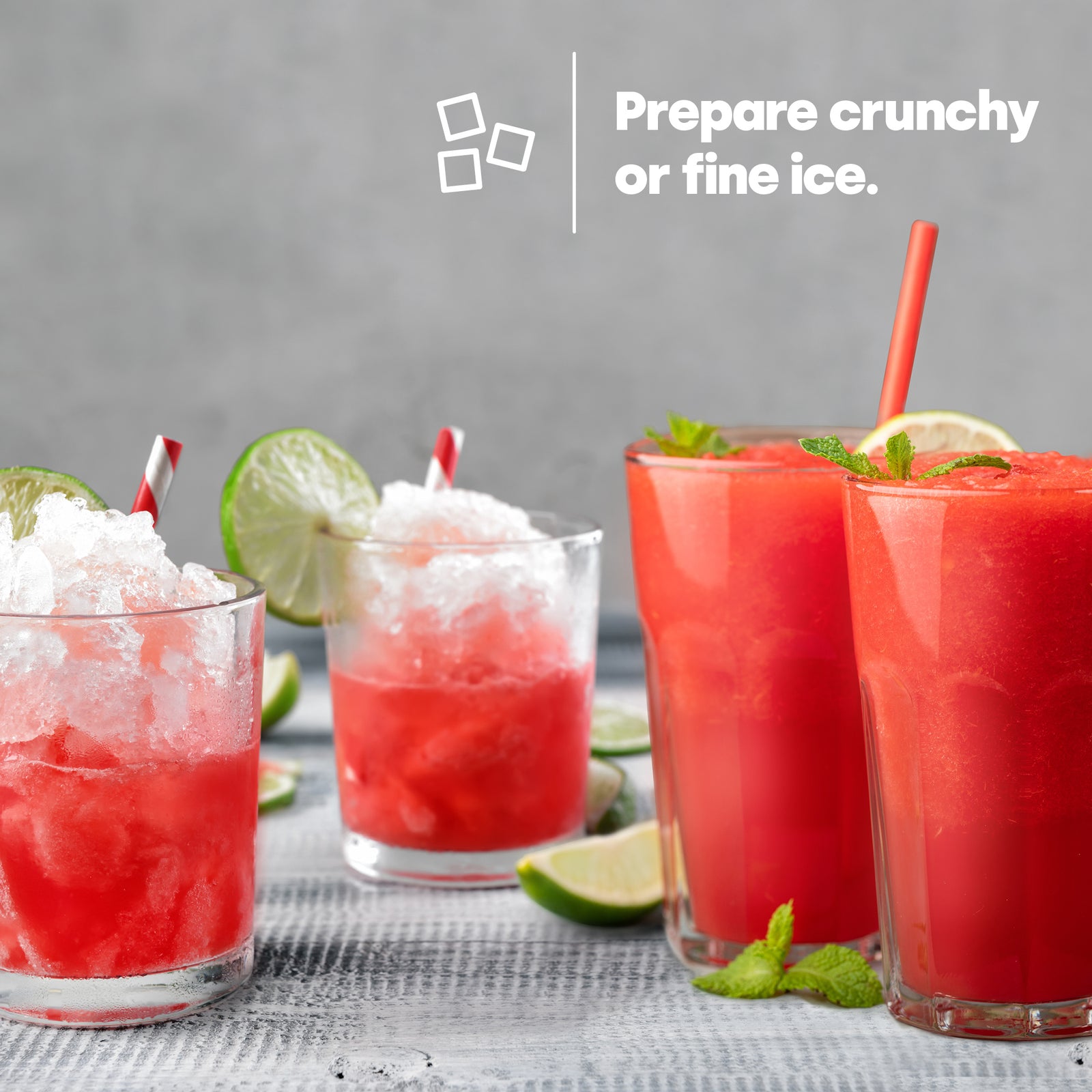 Livivo Ice Crusher Machine Electric Slush Maker With 1l Jug And Two Settings