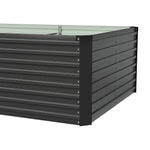 Large Metal Raised Garden Bed 240cm W X 120cm D X 60cm H