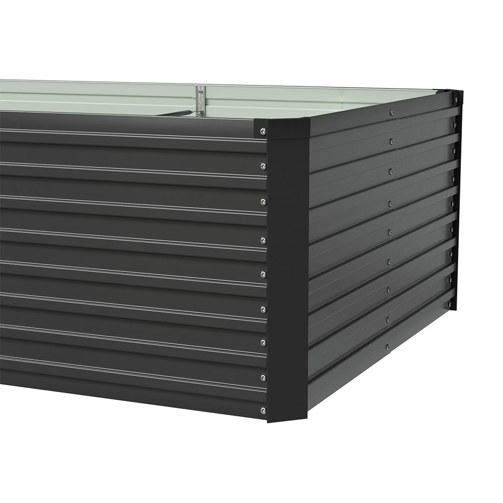 Large Metal Raised Garden Bed 240cm W X 120cm D X 60cm H