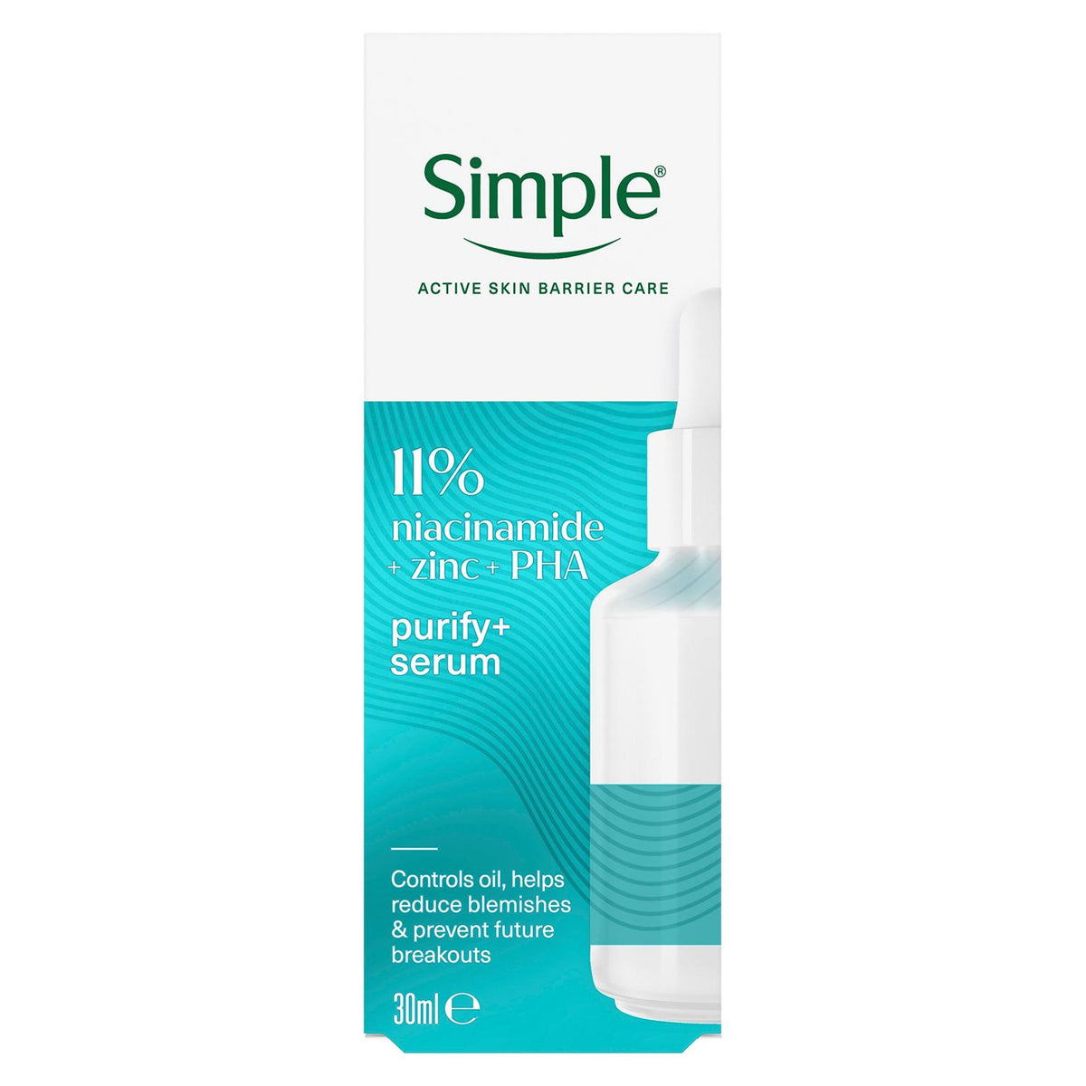 Purify+ Niacinamide Zinc Serum 30ml 10 Pack Blemish