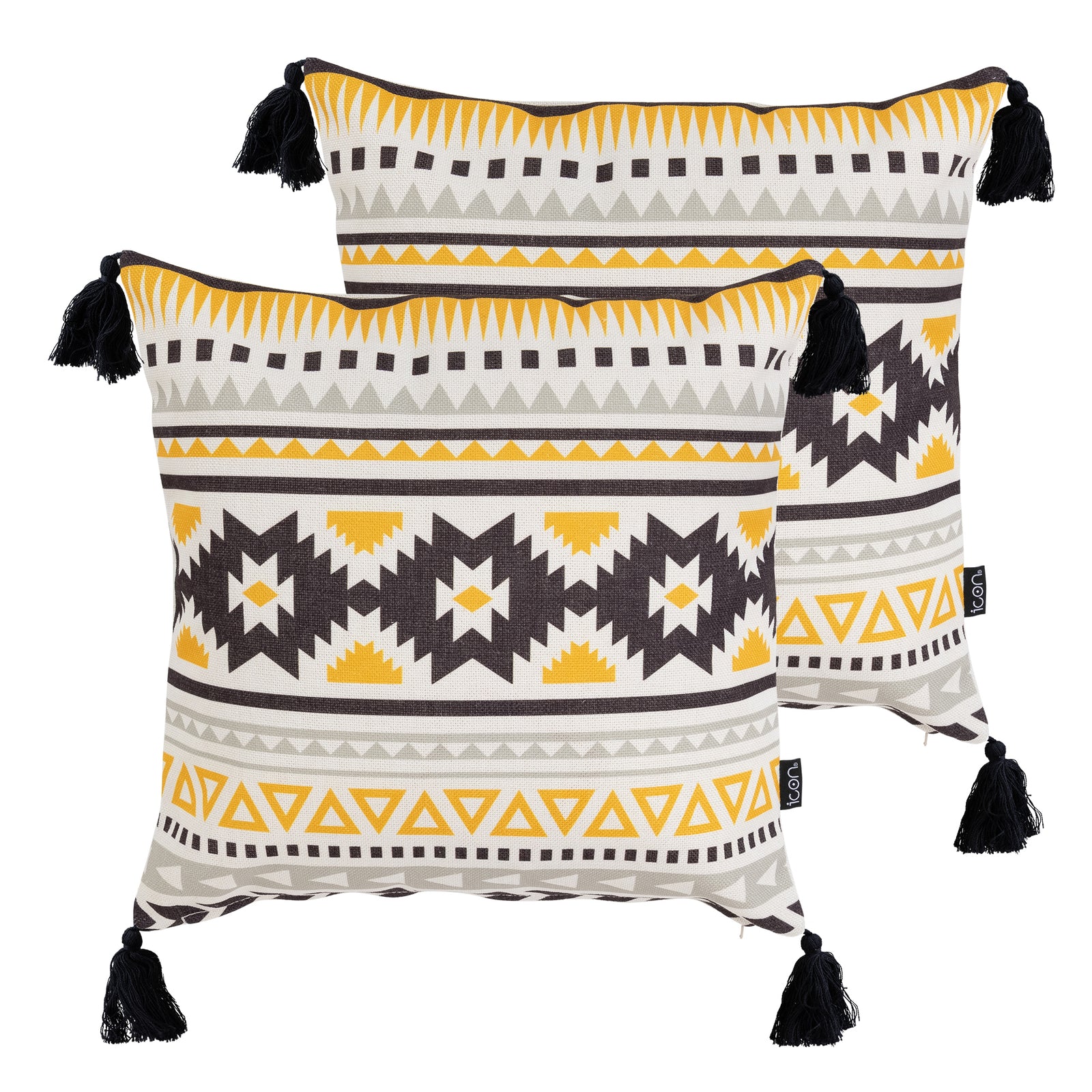 Terracotta Aztec Kyoto Cushion Set Of 2