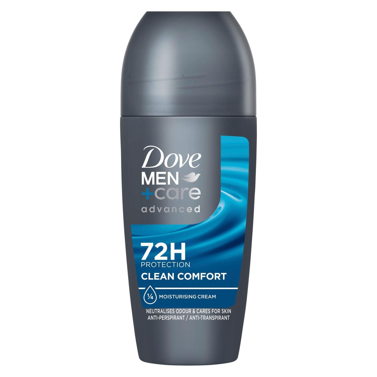 Men+care Antiperspirant Roll On Clean Comfort 72h Protection, 6x50ml