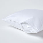 European Size Egyptian Cotton Pillowcase 1000 Tc | 40cm x 40cm | White