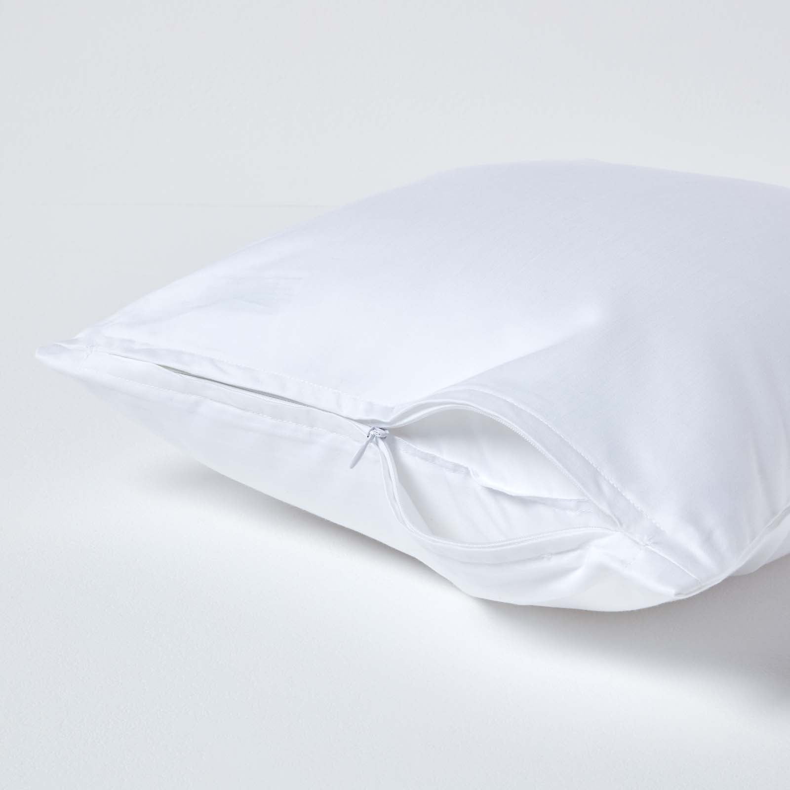 European Size Egyptian Cotton Pillowcase 1000 Tc | 40cm x 40cm | White