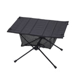 Aluminium Camp Table With Mesh Shelf