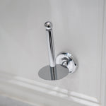 Wall Mounted Toilet Roll Holder For Bathroom Toilet Paper | Polished Chrome