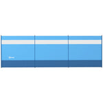 4 Pole Camping Windbreaks With Clear Windows And Carry Bag | Blue