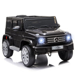 Mercedes Benz G500 12v Kids Electric Ride On Car W/ Remote Control | Black
