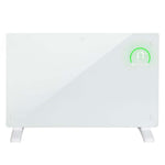 Electric Radiator 2000w Panel Heater Wall Mounted Freestanding | White